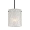 Besa Lighting Tamburo 8 Stem Pendant, Glitter Stone, Bronze Finish, 1x100W Incandescent 1TT-4006GL-BR - alternate 1